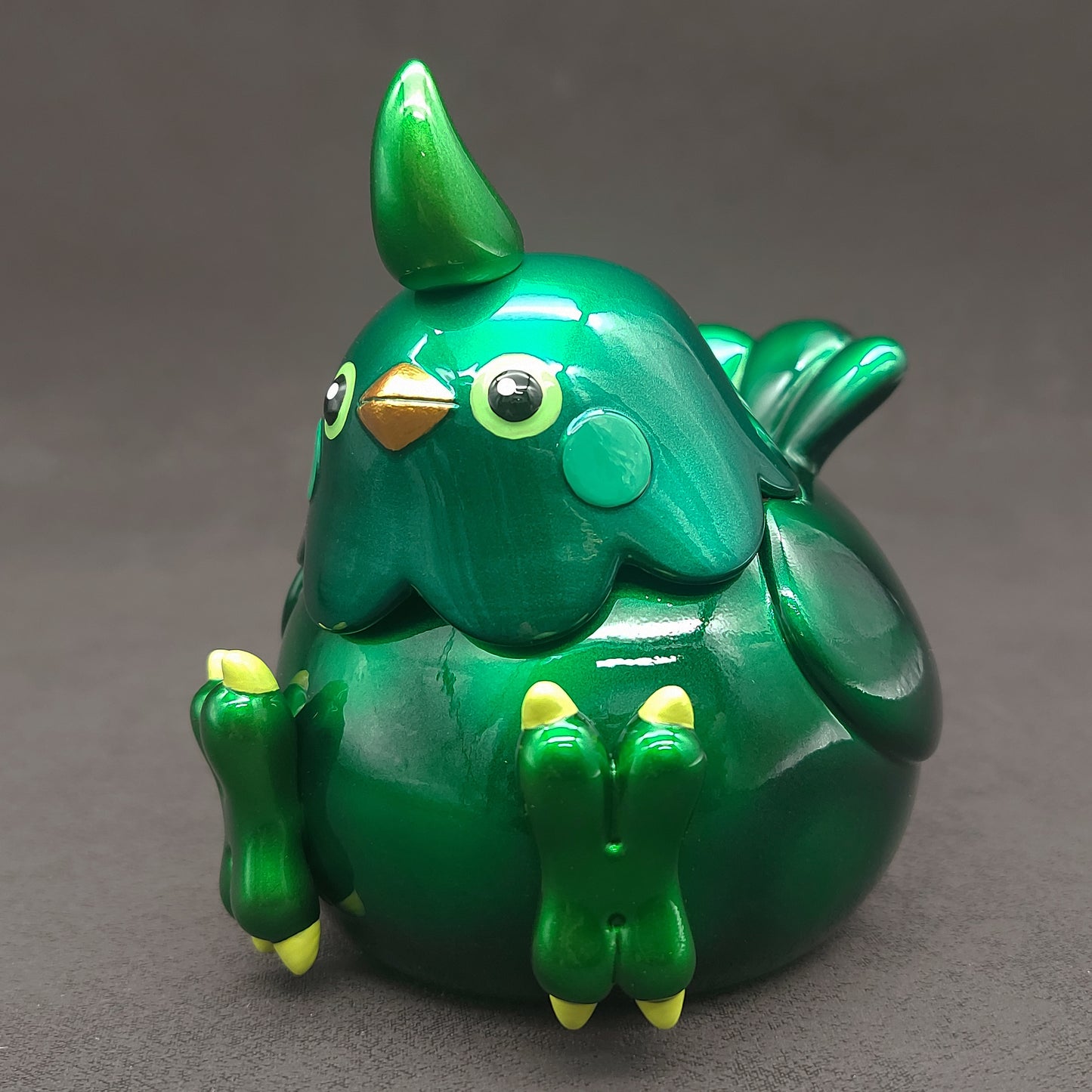 Metallic Green BallBallBird 金屬綠波波雀