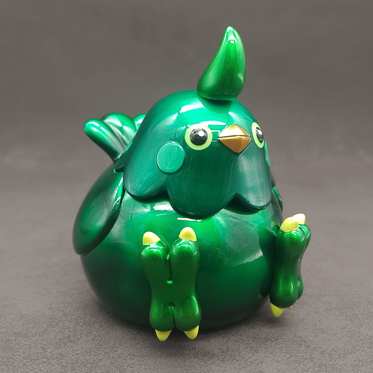 Metallic Green BallBallBird 金屬綠波波雀