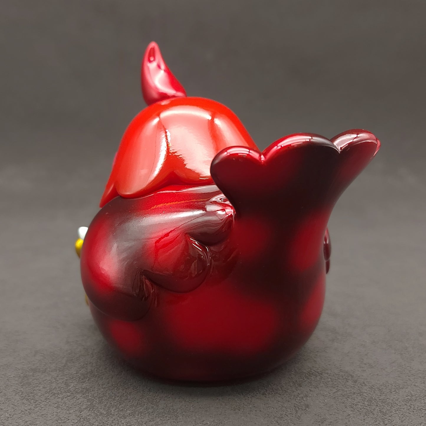 Metallic Red BallBallBird 金屬紅波波雀