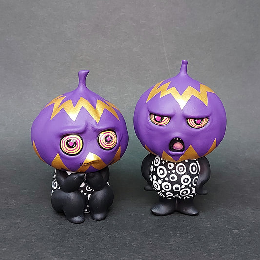 Purple Garlic Siblings