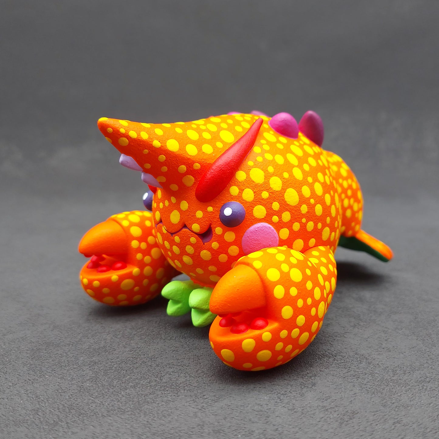 Orange Yellow Dot Shrimp 黃點橙波蝦