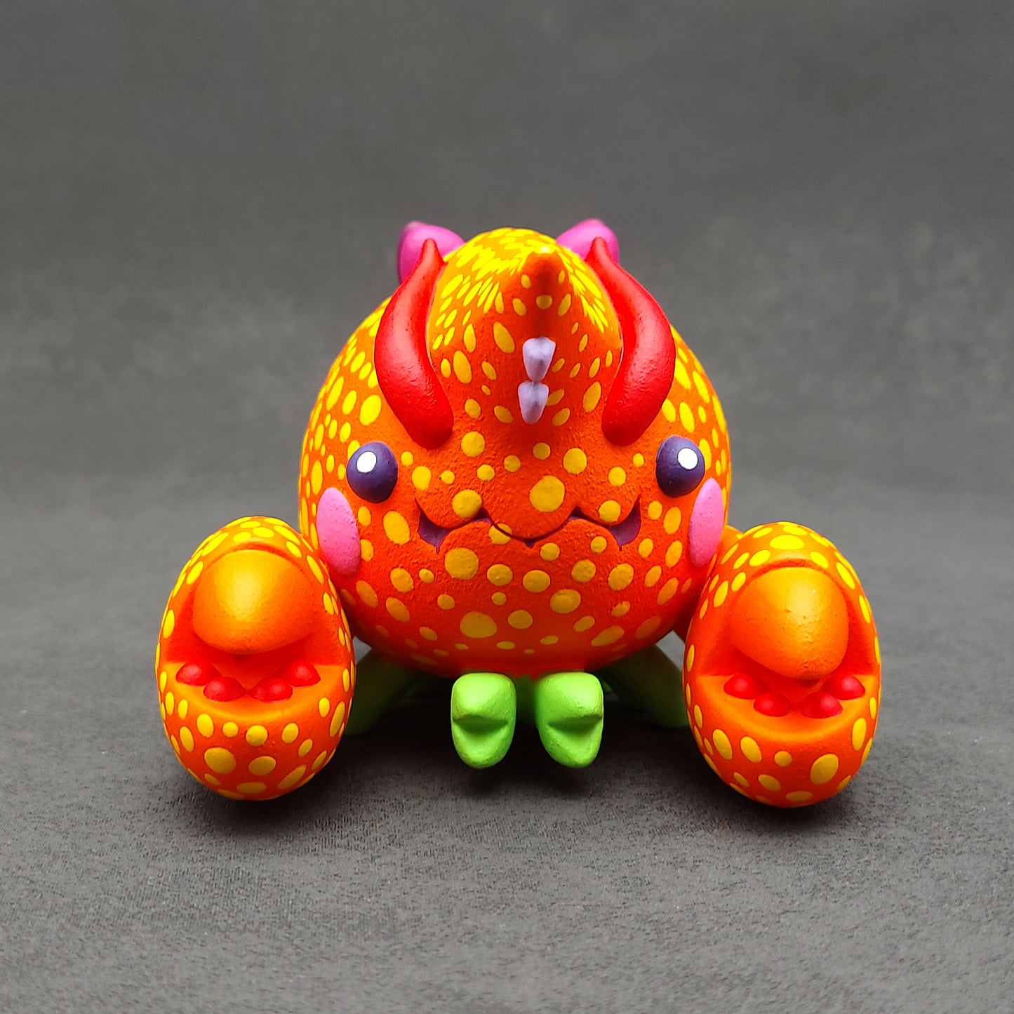 Orange Yellow Dot Shrimp 黃點橙波蝦