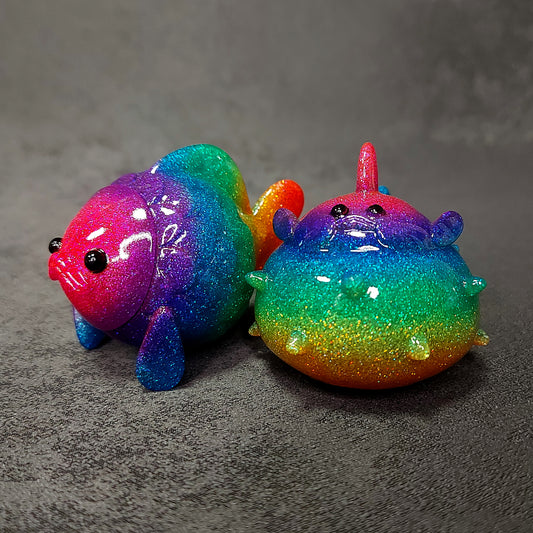 Rainbow BallBallFish set 彩虹波波魚