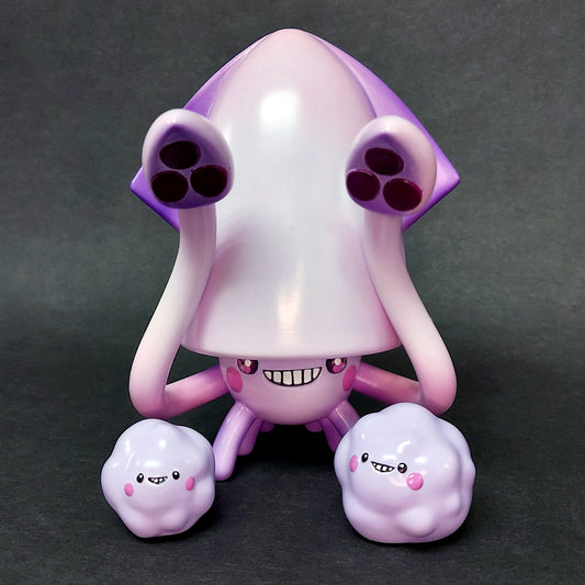 Purple BallBallSquid 紫色波波烏